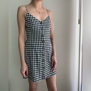 Forever 21 Gingham Dress with buttons